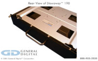 Photo of Stowaway 19" - Rear view showing metal enclosure
